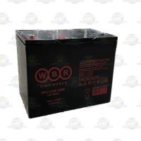 Аккумулятор карбоновый для ИБП (UPS) WBR GPC 12-86K (12В 86Ач) 25.8кг (259*168*214) AGM