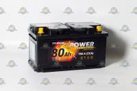 AКБ POWER 80Ач оп 760А LB4 (315*175*175) низкий формат