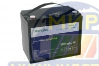 АКБ RongKe RK12-80 LiFePO4 12,8V 80Ач 8,2кг (260*168*209)