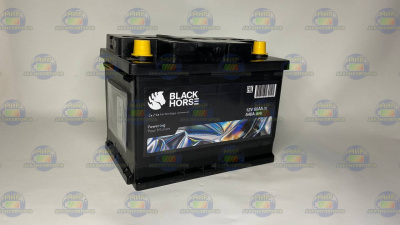 AКБ BLACK HORSE 60Ач о.п. 540А L2