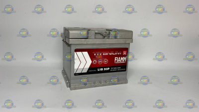 AКБ FIAMM TITANIUM PRO 50Ач оп 460А LB1 (207*175*175) низкий формат