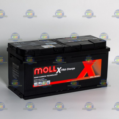 AКБ MOLL X-TRA Charge 110Ач оп 900А L6 (393*175*190)