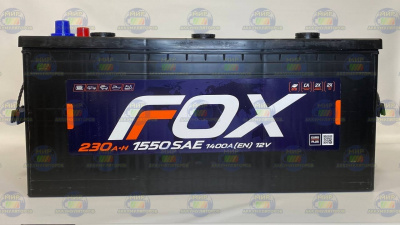 FOX 230Ач п.п. 1550А D6