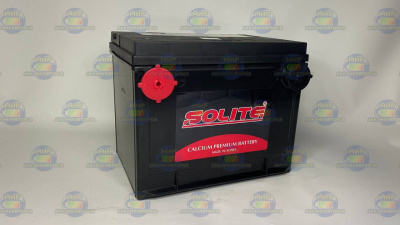 AКБ SOLITE 75Ач п.п. 650А боковые клеммы