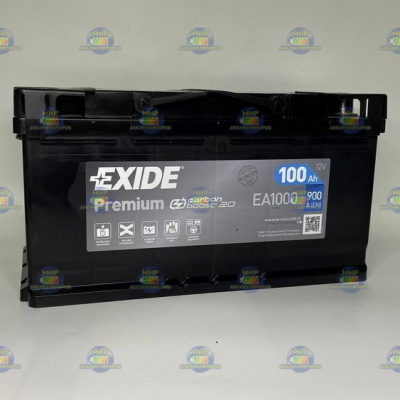 AКБ EXIDE PREMIUM 100Ач оп 900А L5 (353*175*190)
