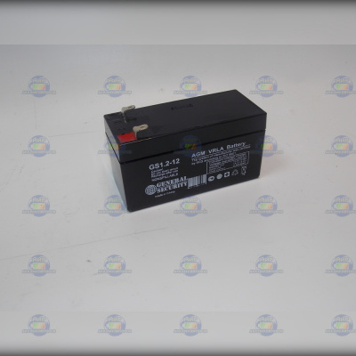 AКБ тяговый GENERAL SECURITY GS 1,2-12 1,2Ач 0,5кг (97*43*53) 12V