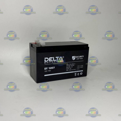 АКБ тяговый DELTA DT 1207 7Ач 2,3кг (151*65*95) 12V