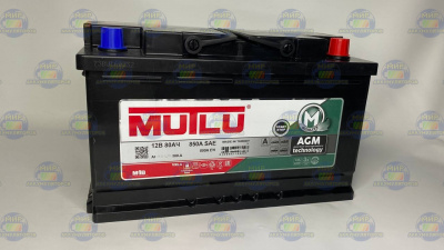 MUTLU AGM L4 80 Ач о.п. 800A
