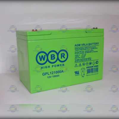 Аккумулятор для ИБП (UPS) WBR GPL 121000A (12В 100Ач) 30кг (307*168*214) AGM